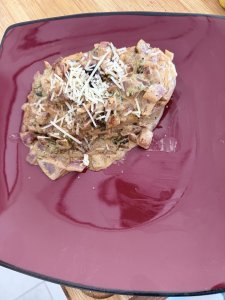 Creamy Poblano & Fresno Chicken
